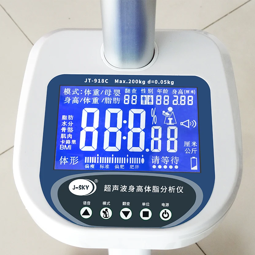 Digital Weight and Height Scale